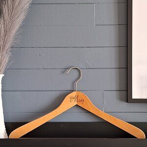 Vintage Union Mars Wood Hanger